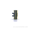 Encabezado de pin de 1.27 mm dual fila SMT 20P